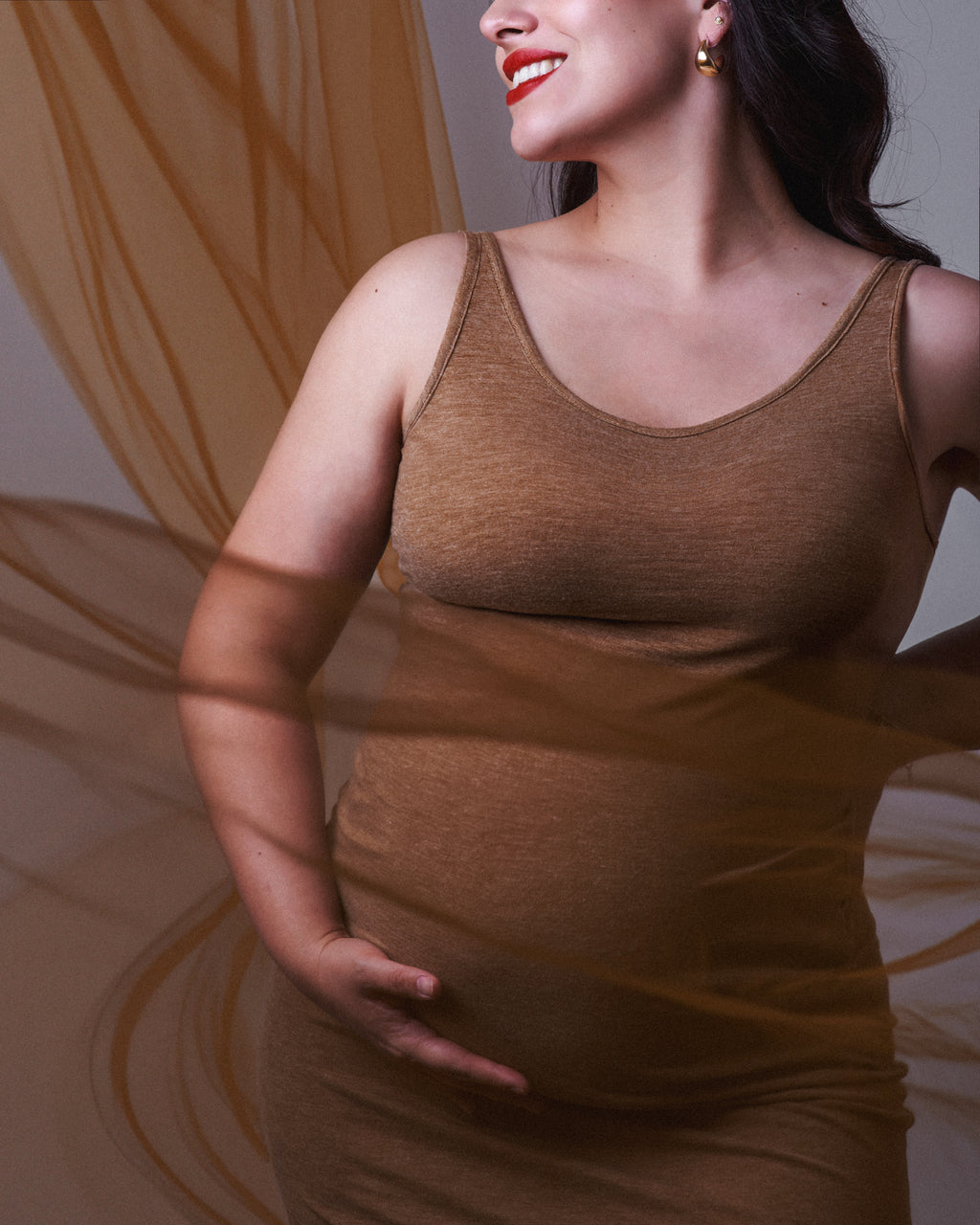 Sesión Fotográfica de Embarazo, en estudio