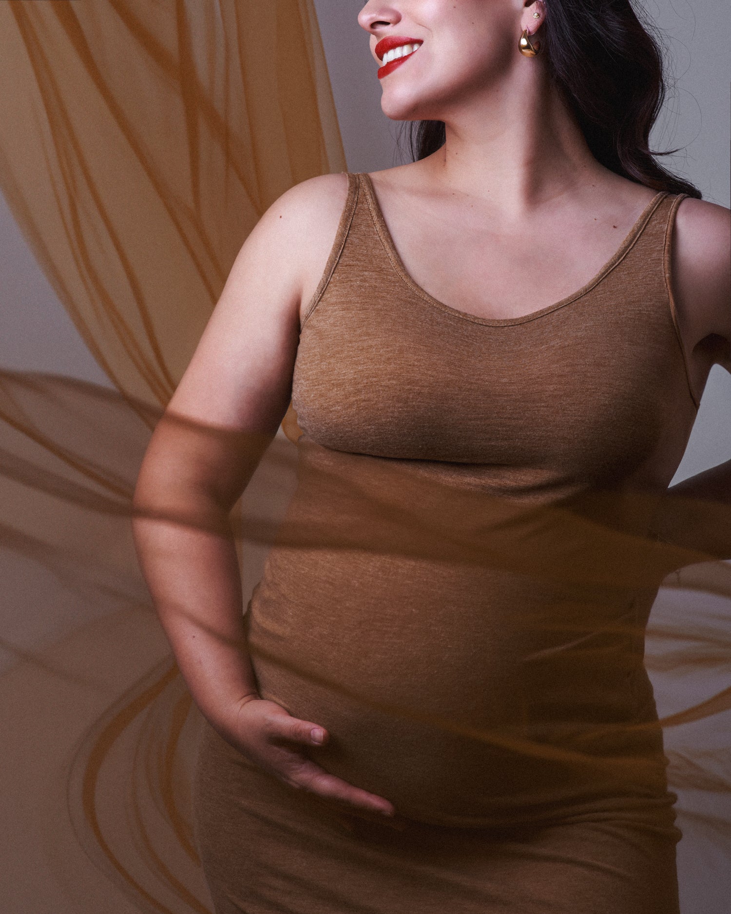 Sesión Fotográfica de Embarazo, en estudio