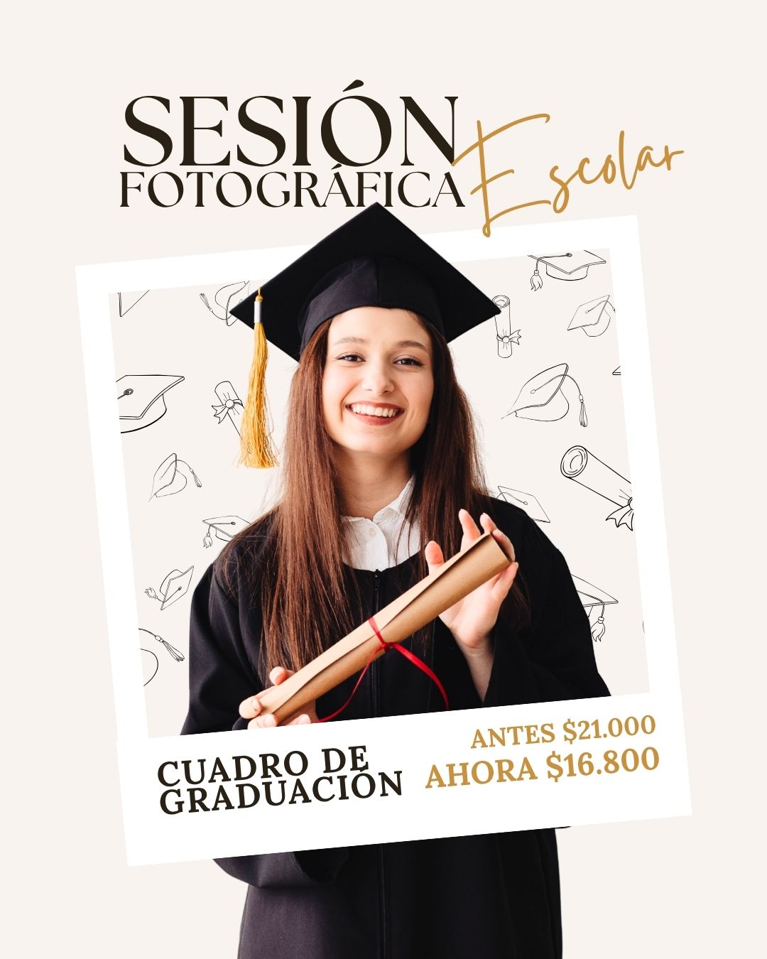 Cuadro de graduados - Reserva tu servicio