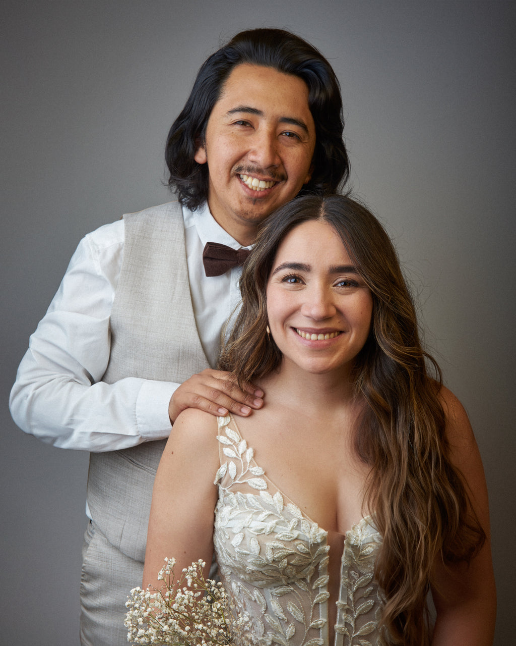 SESIÓN FOTOGRÁFICA POST-BODA / TRASH THE DRESS, EN ESTUDIO